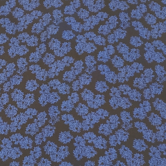 Elizabeth and James Blue Floral Long Sleeve Maxi Dress Small Boho Shabby Goth - Picture 13 of 13